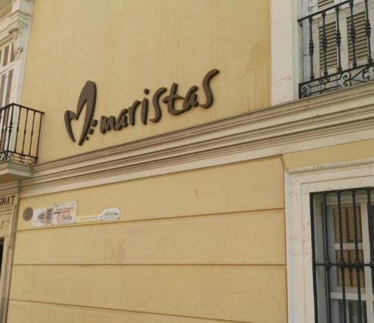 Fachada del colegio de los Maristas en Guadalajara. (Foto: La Crónic@)