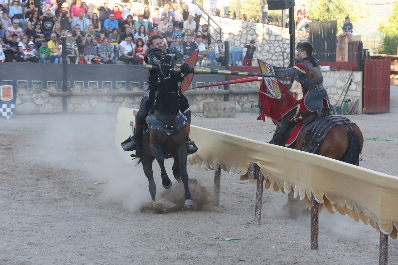 Festival Medieval de Hita. Justas en el palenque.