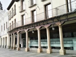 Fachada del Ayuntamiento de Guadalajara y Registro General. Plaza Mayor. (Foto: La Crónic@)