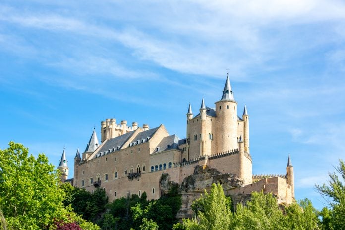 Alcázar de Segovia.