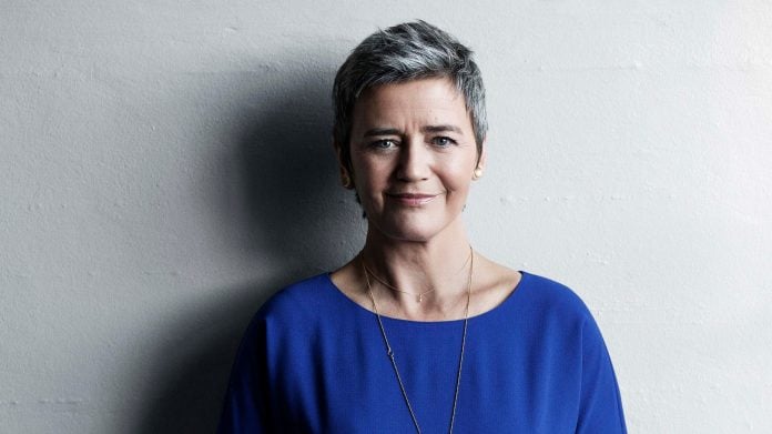 Margrethe Vestager, comisaria europea.