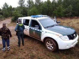 Rescatados por la Guardia Civil cuando cogían setas y se habían extraviado en el monte, cerca del pantano de Alcorlo.