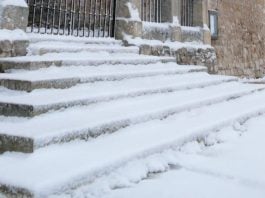 Nevada en Cogolludo, en una imagen de archivo.