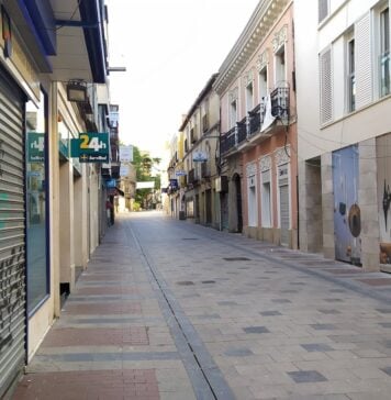 Calle Mayor de Guadalajara en julio de 2021. (Foto: La Crónic@)