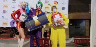 Los mejores disfraces también tuvieron su premio en la San Silvestre de Azuqueca el 31 de diciembre de 2021.