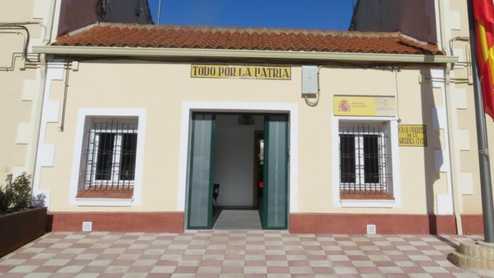 Cuartel de la Guardia Civil de Mondéjar, tras su reforma.