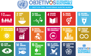 En la ilustración, los 17 objetivos de desarrollo sostenible marcados por la Agenda 2030.