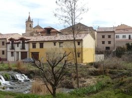 Molina de Aragón, desde el río Gallo. (Foto: La Crónic@)