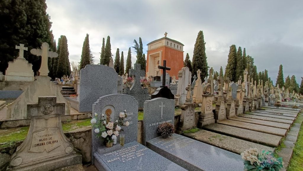 Nubes sobre el cementerio de Guadalajara. (Foto: La Crónic@)