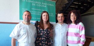 Equipo que ha participado por parte del Hospital de Guadalajara en el III Concurso Nacional de Cocina dirigido a profesionales del ámbito sociosanitario de toda España.