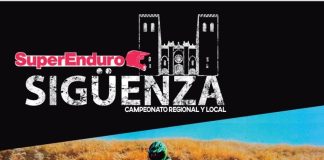 Prueba de Super Enduro en la plaza de toros de Sigüenza.