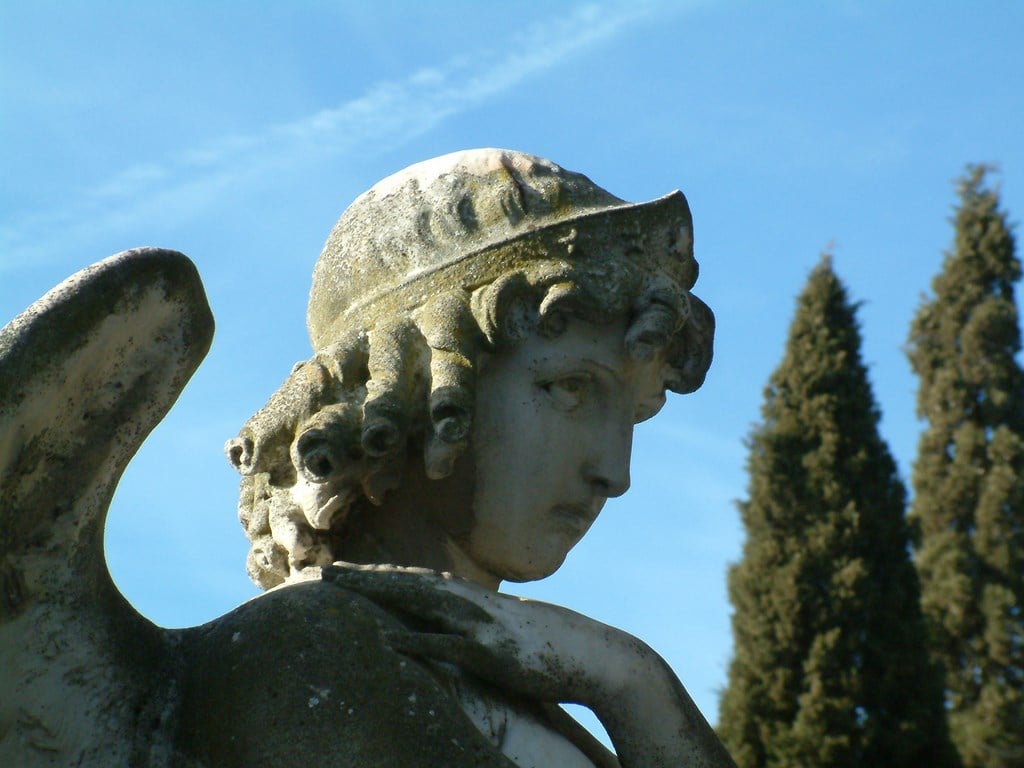 Ejemplo de arte funerario en el cementerio de Guadalajara. (Foto: La Crónic@)