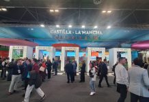 Stand de Castilla-La Mancha en Fitur 2024. (Foto: La Crónic@)