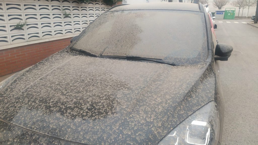 En marzo de 2022, la lluvia de barro caída en Guadalajara y en buena parte de España fue antológica, como bien reflejó este diario. (Foto: La Crónic@)