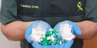 La cocaína intervenida en Sigüenza estaba lista para ser vendida. (Foto: Guardia Civil)