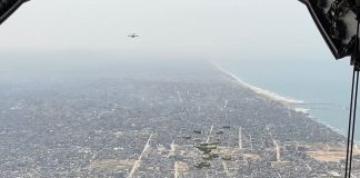 Gaza desde el aire, el pasado mes de marzo.