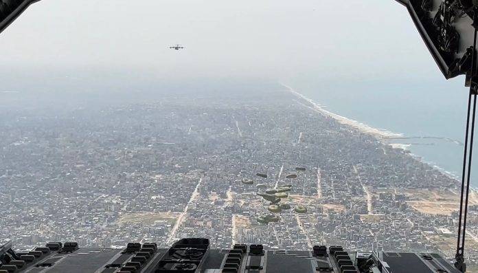 Gaza desde el aire, el pasado mes de marzo.