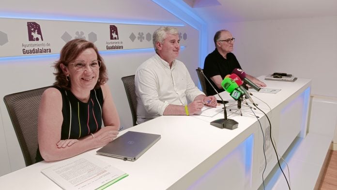 Rueda de prensa sobre urbanismo en el Ayuntamiento de Guadalajara el 26 de junio de 2024. (Foto: La Crónic@)