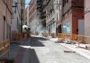 Estado de las obras de la calle Cervantes el 23 de julio de 2024. (Foto: La Crónic@)