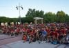 Muchos cientos de personas se juntaron en la Plaza del Pueblo de Cabanillas para seguir el partido de la selección. (Foto: Ayto. de Cabanillas)