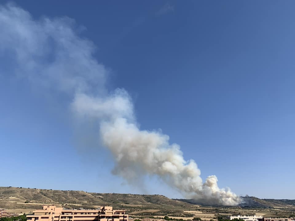 Incendio en Guadalajara, en imagen de Yolanda Martínez para LA CRÓNICA, en la tarde del 17 de julio de 2024.