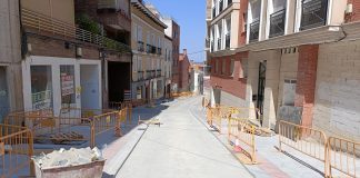 Calle Cervantes el 25 de agosto de 2024. (Foto: La Crónic@)