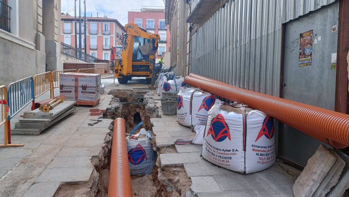 Obras en Guadalajara, en mayo de 2024. (Foto: La Crónic@)