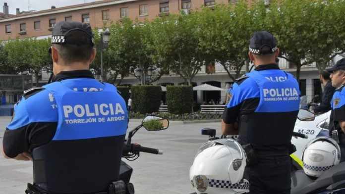 Policías locales de Torrejón de Ardoz.