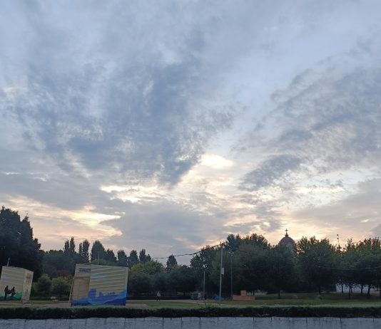 Así amanecía el viernes en Guadalajara tras la fuerte tormenta de la víspera. (Foto: La Crónic@)