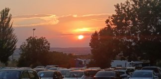 Atardecer en agosto de 2024 en Guadalajara, tras un día de intenso calor. (Foto: La Crónic@)