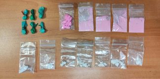 En lo intervenido en Azuqueca había cocaína, cocaína rosa y éxtasis. (Foto: Guardia Civil)