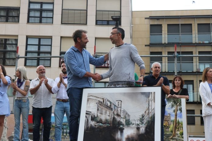 Miguel Ángel Rodríguez gana el vigesimoquinto Concurso Nacional de Pintura Rápida al Aire Libre de Guadalajara.