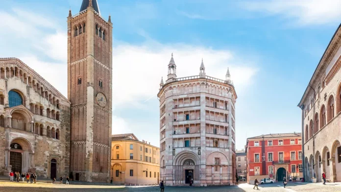 Centro de Parma, una de las ciudades hermanadas con Guadalajara, aunque muchos lo ignoren. (Foto: VisitItalia)