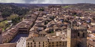 Sigüenza, desde la catedral.