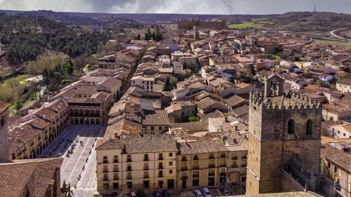 Sigüenza, desde la catedral.