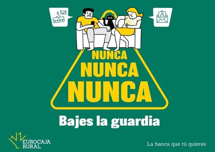 Campaña de ciberseguridad de Eurocaja Rural.