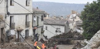 Letur, en el inicio de los trabajos de rescate el 29 de octubre de 2024. (Foto: EP)