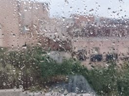 Lluvia contra una ventana. (Foto: La Crónic@)