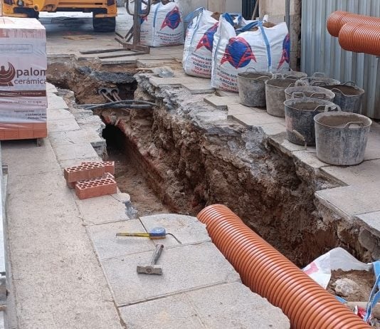 Obra en Guadalajara. (Foto: La Crónic@)