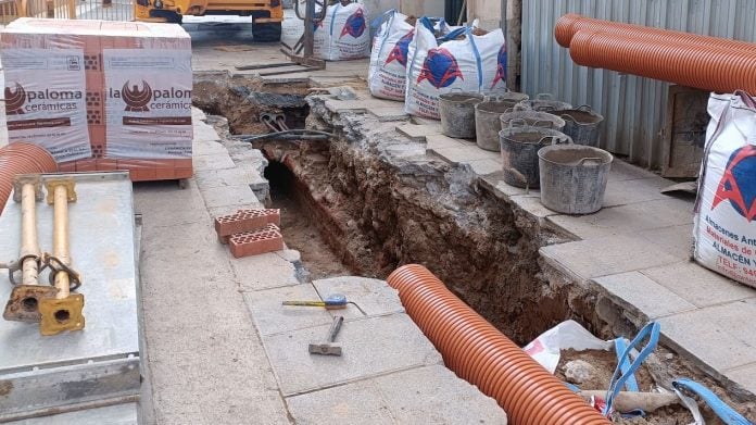 Obra en Guadalajara. (Foto: La Crónic@)