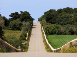 Menorca en moto.