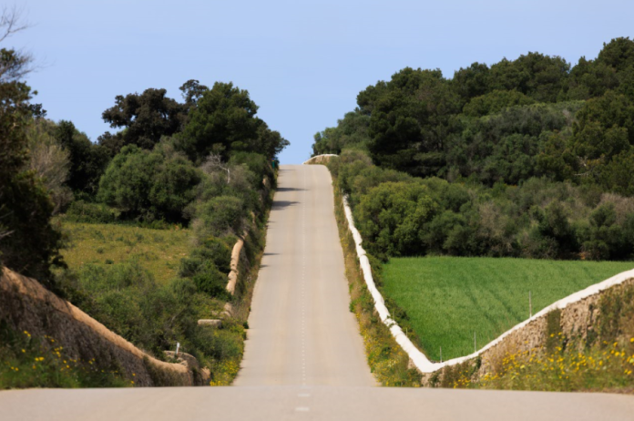 Menorca en moto.