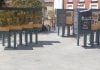 Vista general de la olvidada y vandalizada exposición de la plaza de Dávalos. (Foto: La Crónic@)