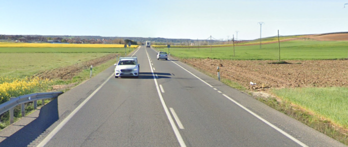 La colisión mortal se ha producido de madrugada en la N-320, cerca de Torrejón del Rey. (Foto: Google Maps)