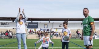 Partido benéfico a favor de Beltrán en Marchamalo.