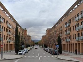 Avenida de Europa en Azuqueca, en 2023. (Foto: Google Maps)