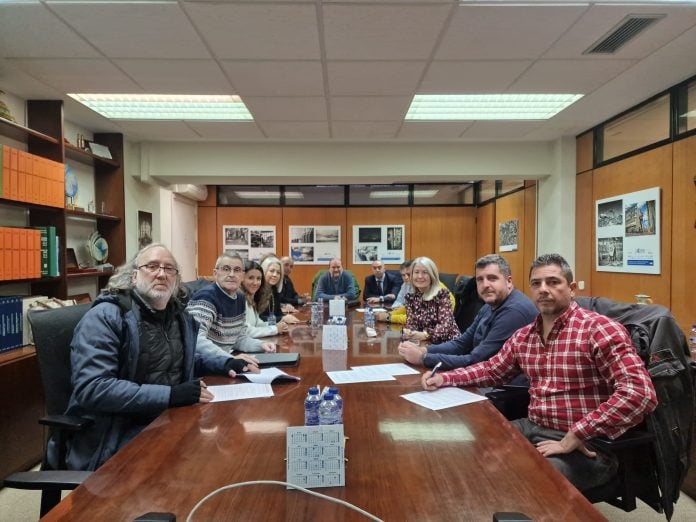 Mesa negociadora del convenio del Metal de Guadalajara.