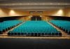 Interior del Teatro Auditorio "Francisco Nieva", de Valdepeñas, donde se ha producido el mortal suceso.