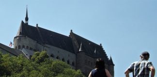 Castillo de Vianden, en Luxemburgo. A este pueblo llegó víctor Hugo mucho después de corretear por Guadalajara, cuando niño. (Foto: La Crónic@)