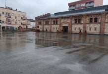 La campa del Mercado de abastos, forzosamente despejada de coches el 27 de enero de 2025. (Foto: La Crónic@)